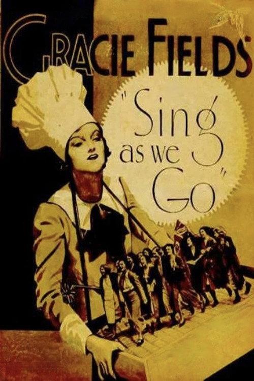 Sing As We Go 1934 official movie poster