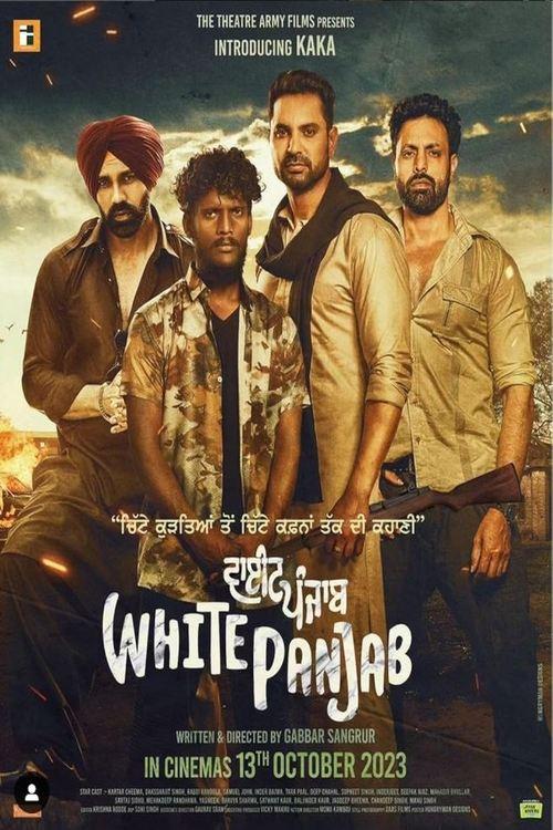 White Panjab 2023 official movie poster