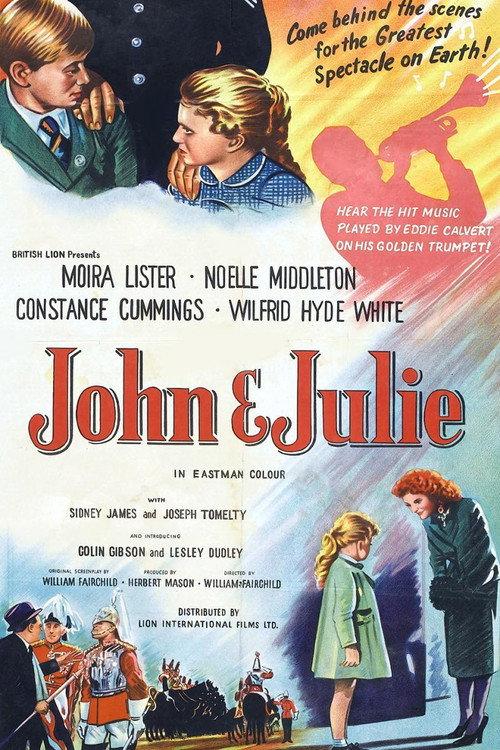 John and Julie 1955 official movie poster