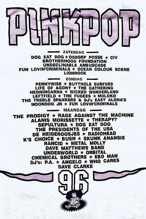 Butthole Surfers: Live at Pinkpop 1996 1996 official movie poster