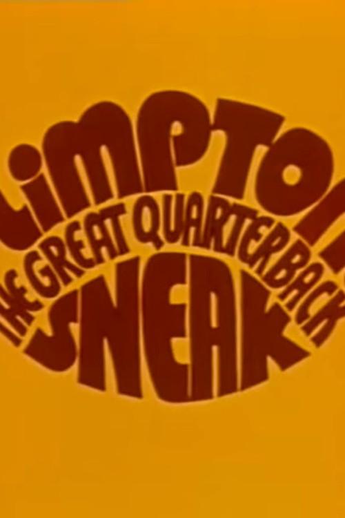Plimpton! The Great Quarterback Sneak 1971 official movie poster
