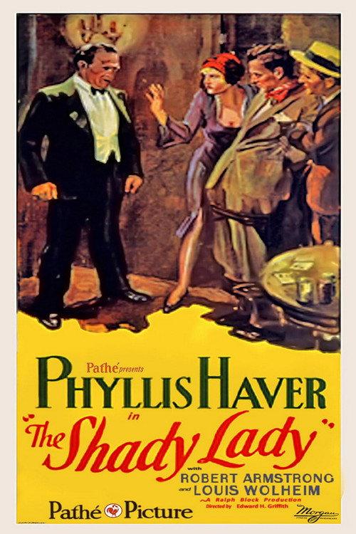 The Shady Lady 1928 official movie poster