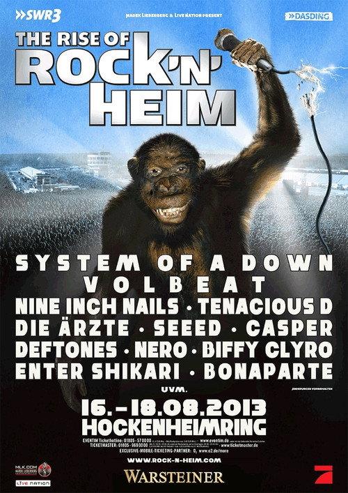 Nine Inch Nails: [2013] Rock 'n' Heim 2013 official movie poster