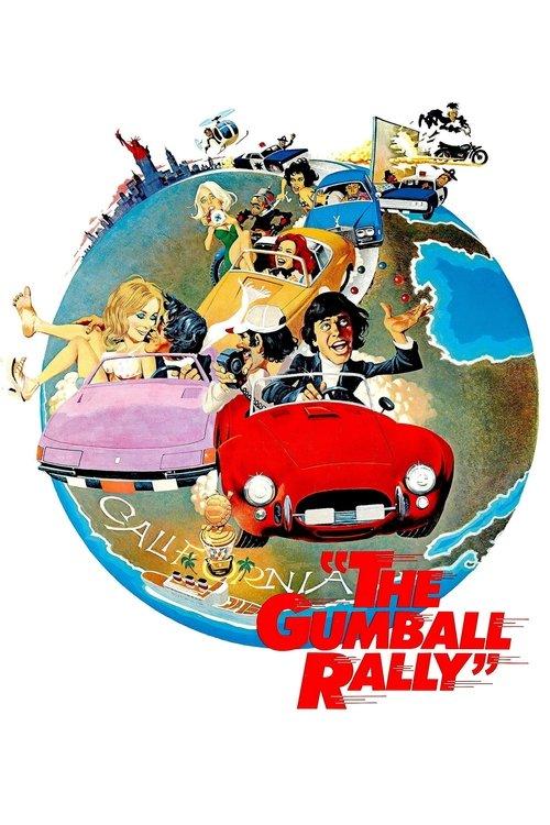 The Gumball Rally 1976 official movie poster