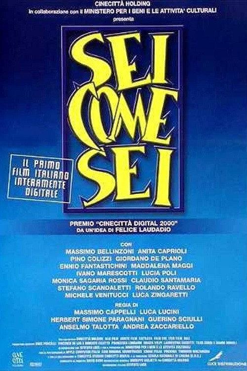 Sei come sei 2002 official movie poster