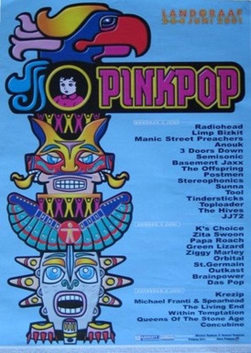 Radiohead: Pinkpop 2001 2001 official movie poster