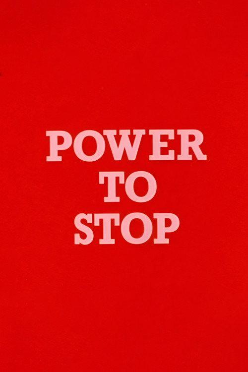 Power to Stop 1979 official movie poster