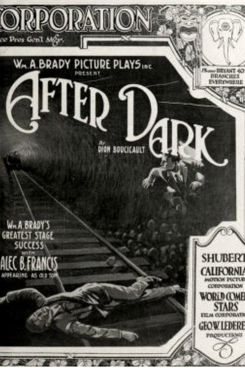 After Dark 1915 official movie poster