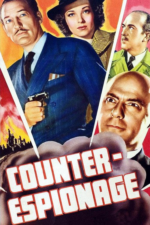 Counter-Espionage 1942 official movie poster