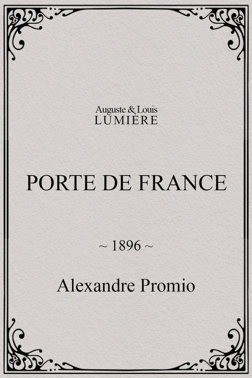 Porte de France 1896 official movie poster
