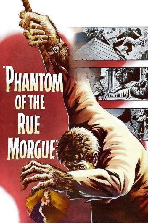 Phantom of the Rue Morgue 1954 official movie poster