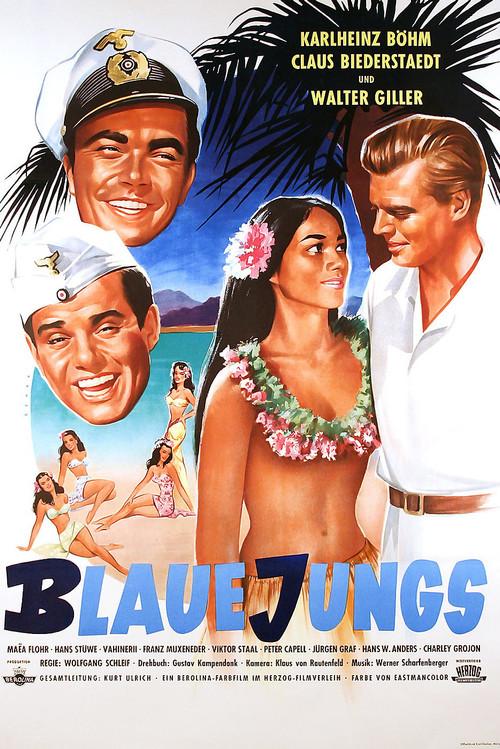 Seamen 1957 official movie poster