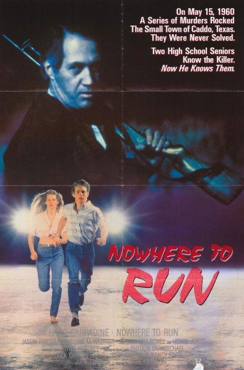 Nowhere to Run 1989 official movie poster