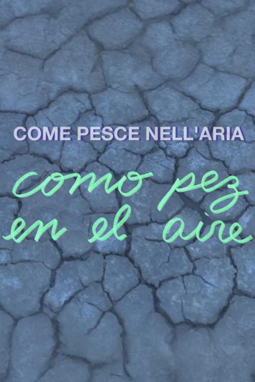 Como pez en el aire 2015 official movie poster