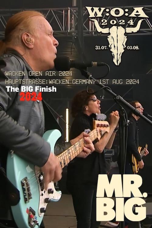 Mr. Big The Last Concert Live at Wacken 2024 2024 official movie poster