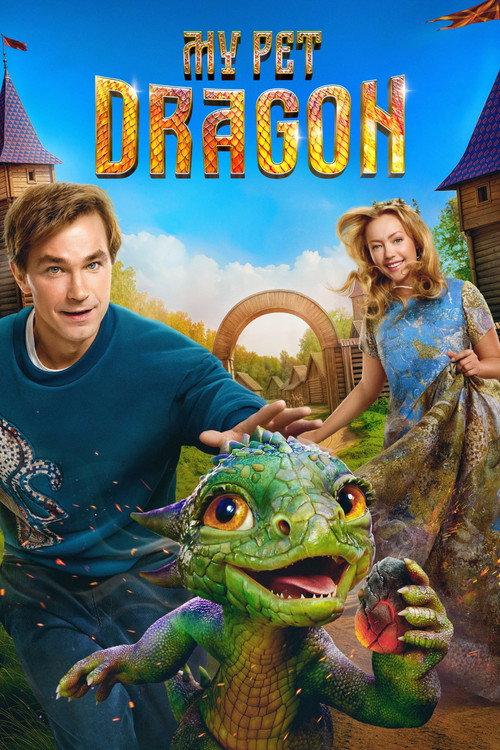 My Pet Dragon 2025 official movie poster