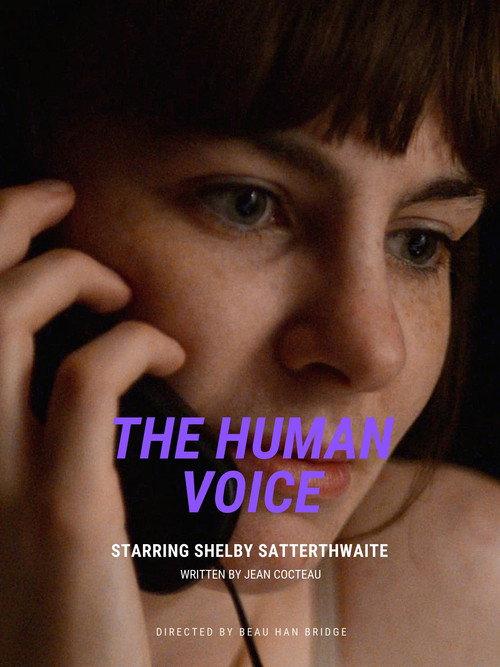 The Human Voice 2019 official movie poster