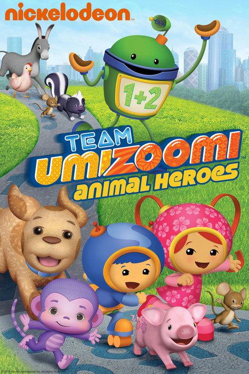 Team Umizoomi: Animal Heroes 2013 official movie poster