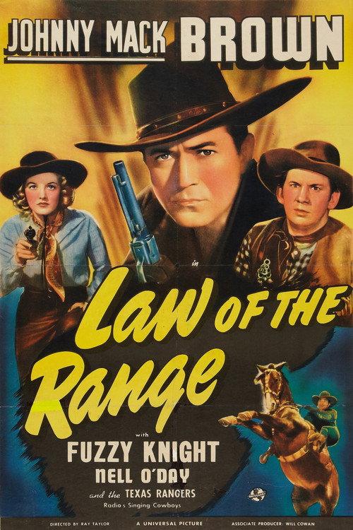 Law of the Range 1941 official movie poster