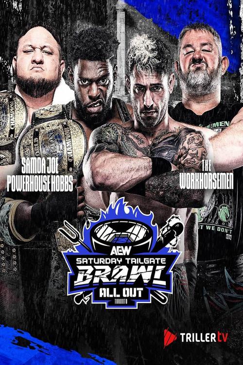 AEW All Out 2025: Saturday Tailgate Brawl 2025 official movie poster