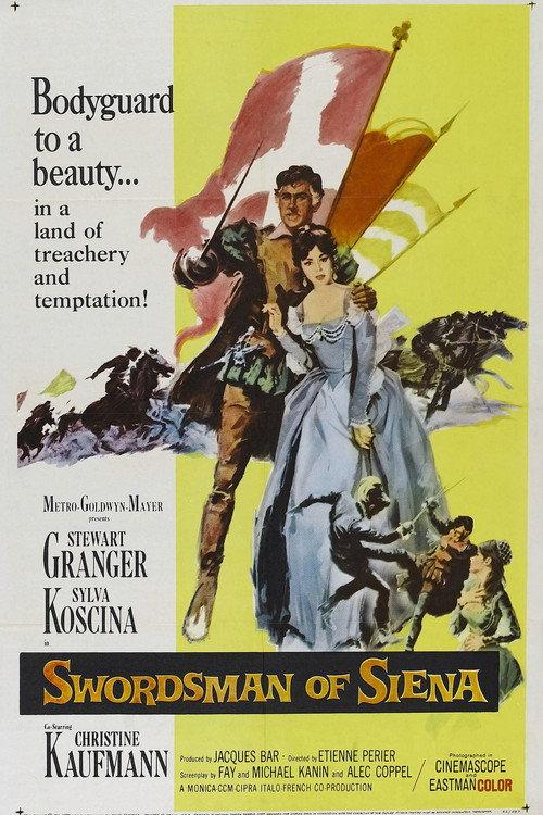 The Swordsman of Siena 1962 official movie poster