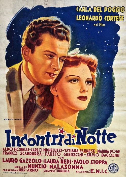 Incontri di notte 1943 official movie poster