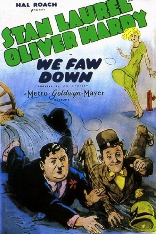 We Faw Down 1928 official movie poster