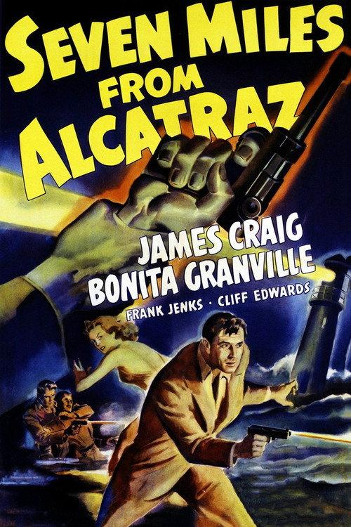Seven Miles from Alcatraz 1942 official movie poster