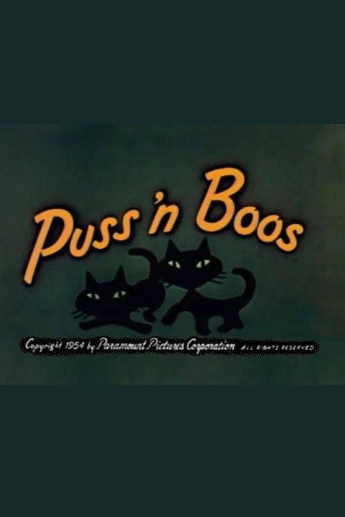 Puss 'n' Boos 1954 official movie poster