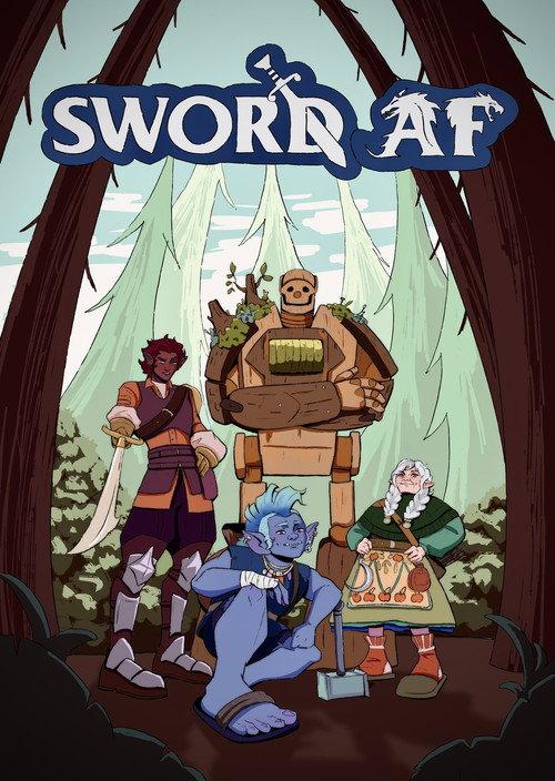 Sword AF: The Movie 2023 official movie poster
