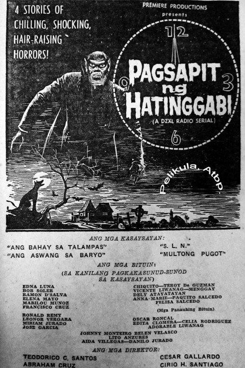 Pagsapit ng Hatinggabi 1960 official movie poster