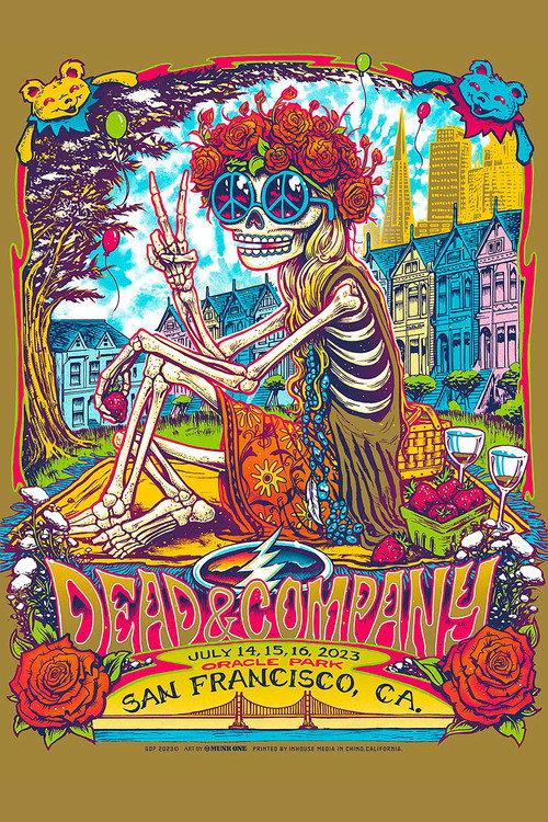 Dead & Company: 2023-07-16 Oracle Park, San Francisco, CA, USA 2023 official movie poster