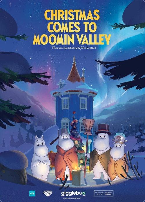 Christmas Comes to Moominvalley 2022 official movie poster