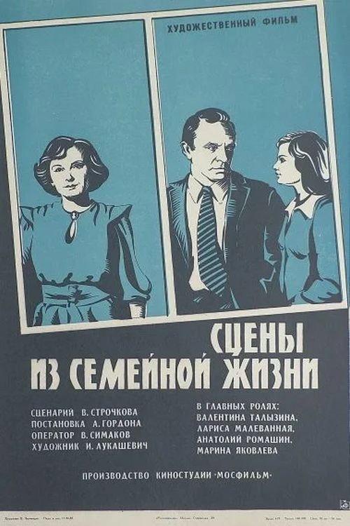 Scenes from Family Life 1980 official movie poster