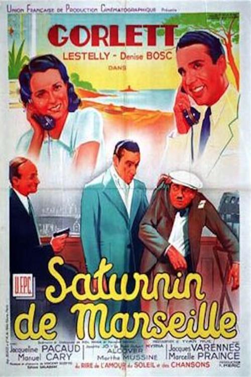 Saturnin de Marseille 1941 official movie poster