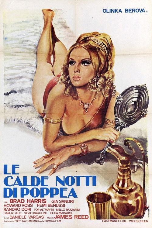 Poppea's Hot Nights 1969 official movie poster