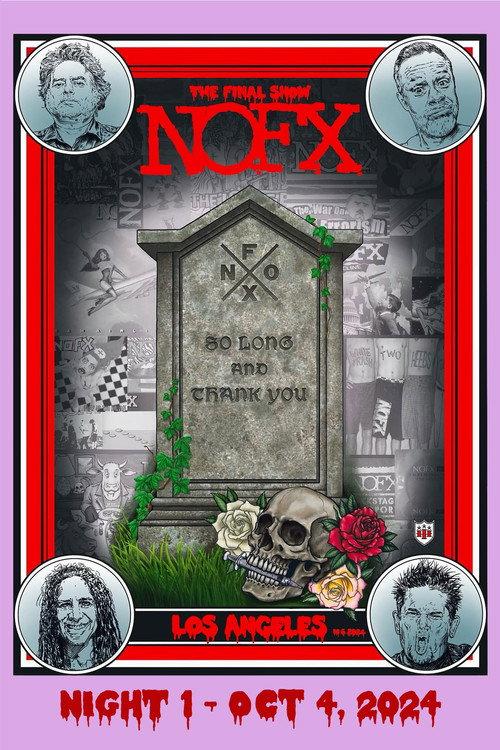 NOFX: The Final Show (Night 1) Oct 4, 2024 2024 official movie poster