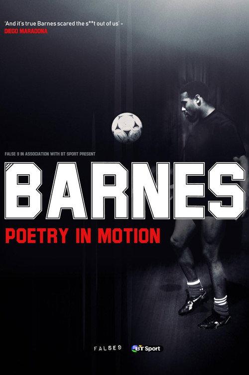 John Barnes: Poetry in Motion 2018 official movie poster