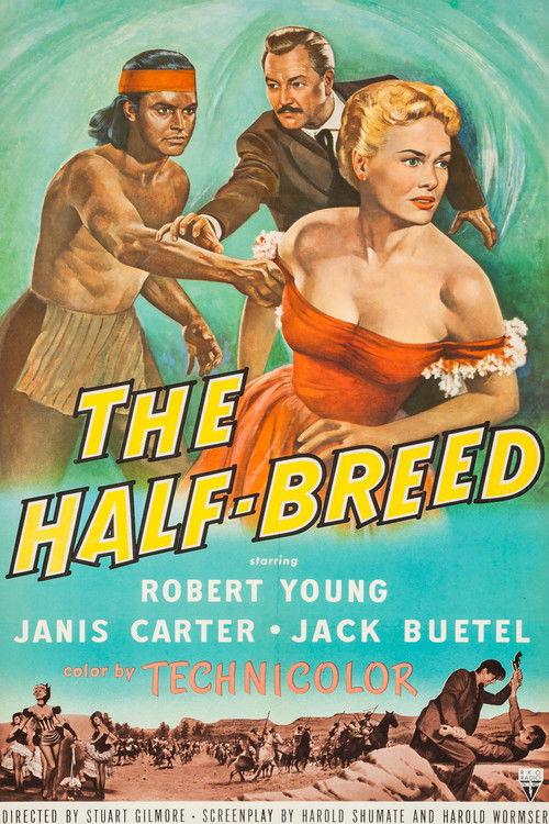The Half-Breed 1952 official movie poster