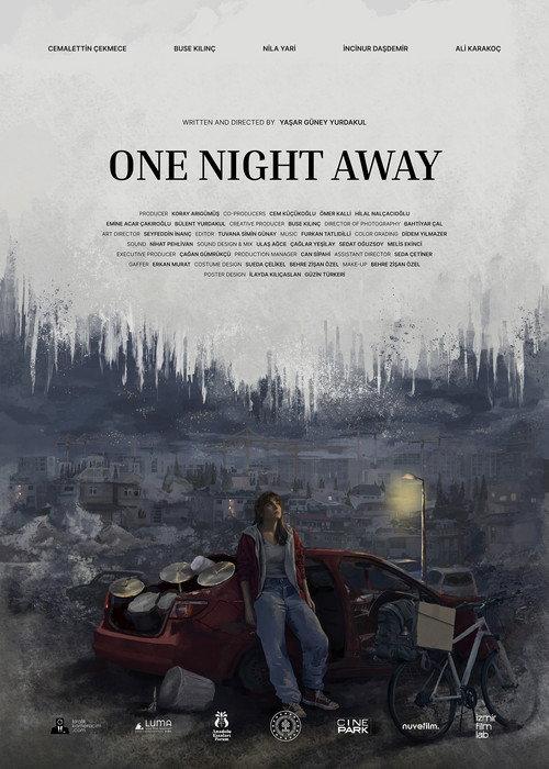 One Night Away 2026 official movie poster