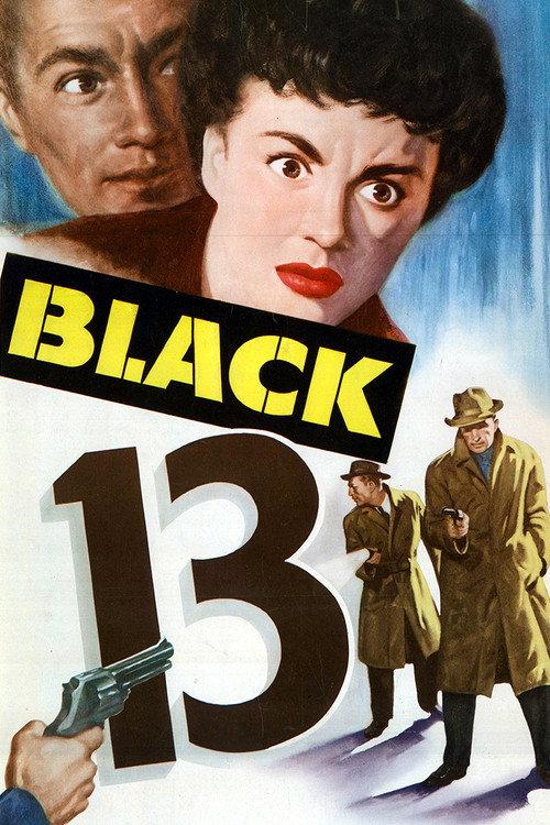 Black 13 1953 official movie poster
