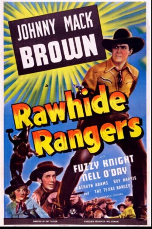 Rawhide Rangers 1941 official movie poster
