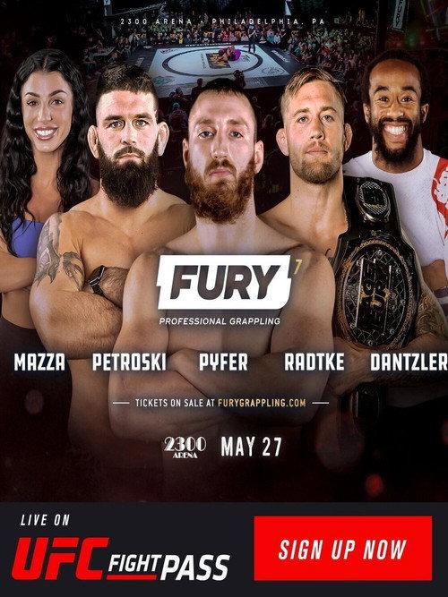 Fury Pro Grappling 7 2023 official movie poster