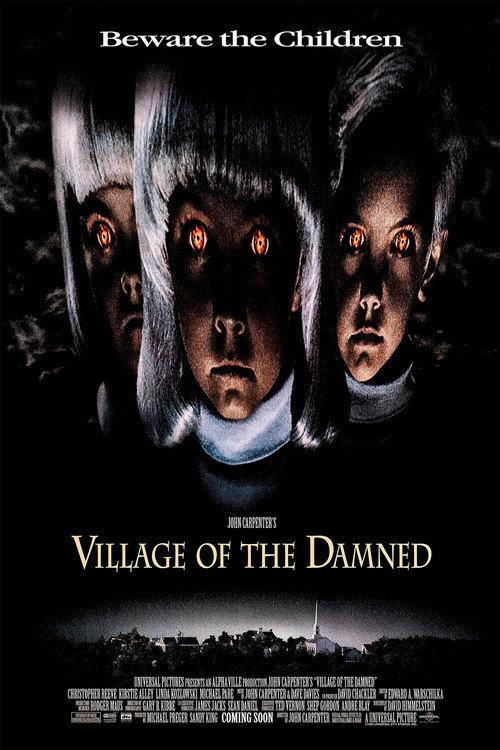 Village of the Damned 1995 official movie poster
