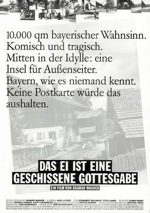 Das Ei ist eine geschissene Gottesgabe 1993 official movie poster
