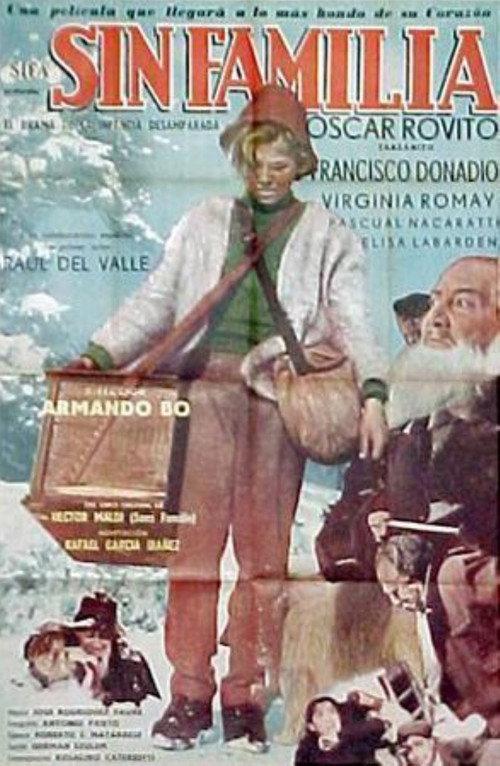 Sin familia 1958 official movie poster
