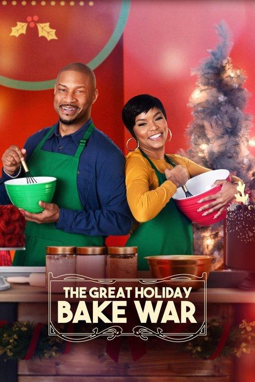 The Great Holiday Bake War 2022 official movie poster