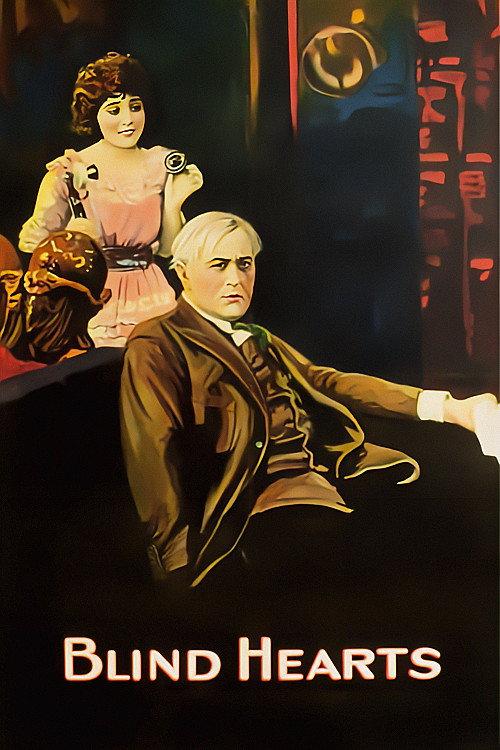 Blind Hearts 1921 official movie poster