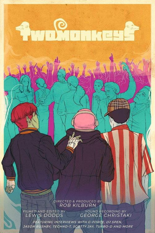 Two Monkeys 2019 official movie poster