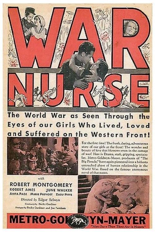 War Nurse 1930 official movie poster